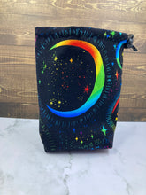 Load image into Gallery viewer, Ilweran Ithil ( Translation "Rainbow Moon" in Elvish ) ~ Dice bag