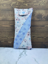 Load image into Gallery viewer, Periwinkle Shimmering Bloom ~ Glasses Case