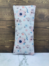Load image into Gallery viewer, Periwinkle Shimmering Bloom ~ Glasses Case