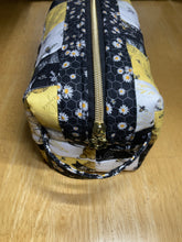 Load image into Gallery viewer, Busy Bee ~ Quilted Makeup Pouch