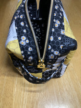 Load image into Gallery viewer, Busy Bee ~ Quilted Makeup Pouch