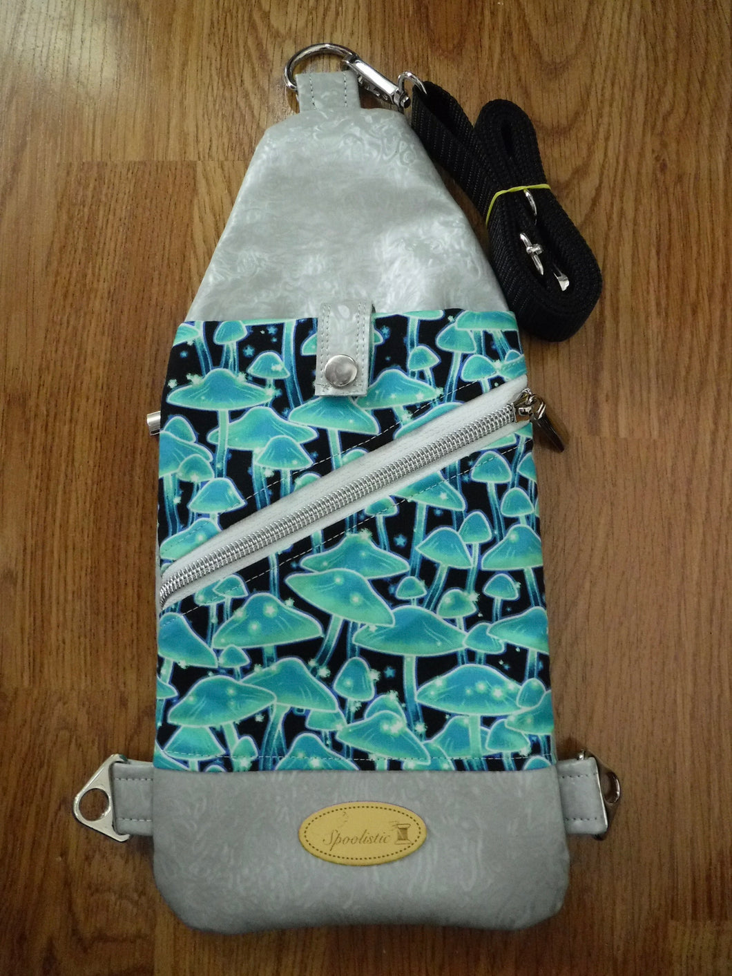 Mushroom Glow ~ Unisex Crossbody