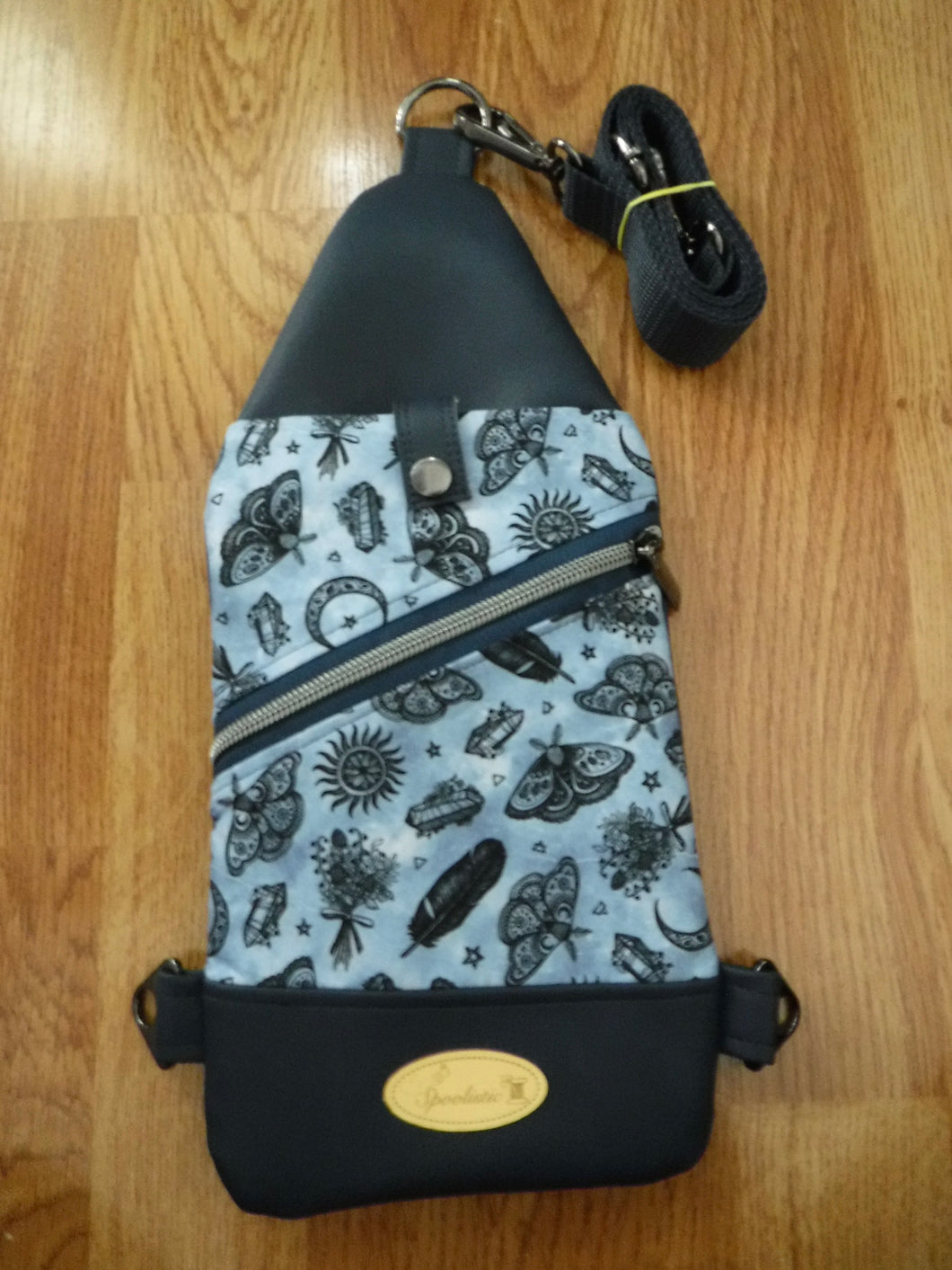 Blue Beauties ~ Unisex Crossbody Bag
