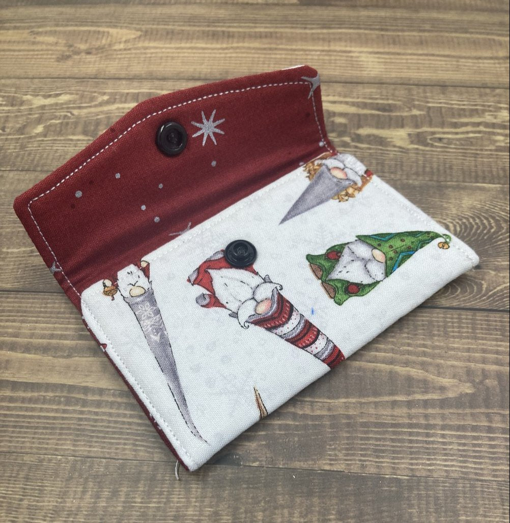 Gnome in the snow - Gift Card Holder