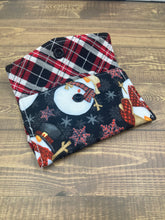 Load image into Gallery viewer, A Snowman in Plaid - Gift Card Holder
