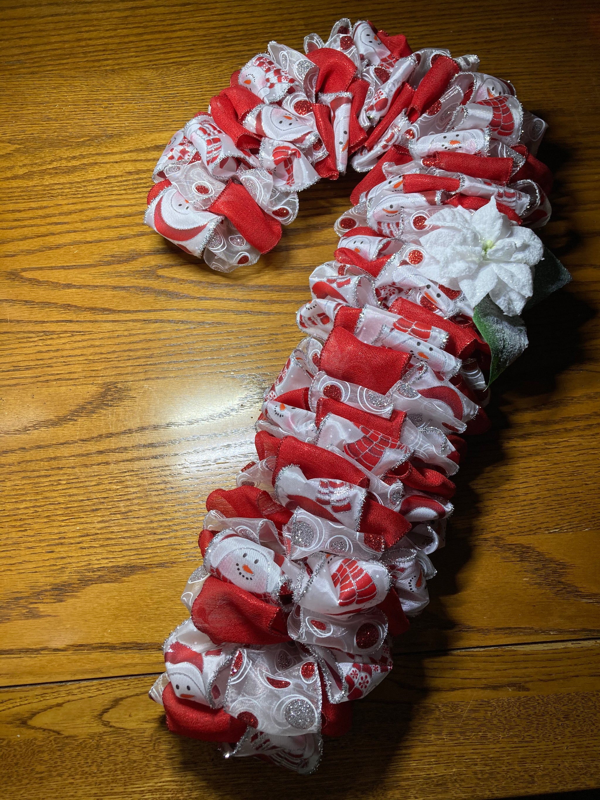 Candy Cane Wreaths – Spoolistic