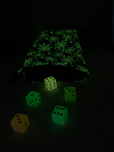 Load image into Gallery viewer, Dripping with Spiders ~ Dice Bag

