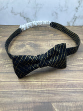 Load image into Gallery viewer, Golden Shine ~ Elastic Headband Hair Bow
