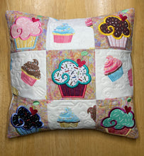 Load image into Gallery viewer, Cupcakes &amp; Cuddles ~ Pillow
